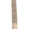 Ekena Millwork 6"W x 36"D x 36"H Westlake Rough Sawn Knee Brace, Douglas Fir BRC06X36X36WTL00RDF - alternate 2